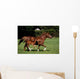 Thoroughbred Mare And Foal Galloping, Ireland Wall Mural