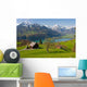 Alpine Landscape Spring Walensee Wall Decal