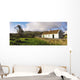 Traditional Cottage, Near Lough Rus Point, Ardara, Co Donegal, Ireland Wall Mural