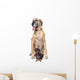 Great Dane And Dachshund Portrait Wall Decal