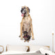 Great Dane And Dachshund Portrait Wall Decal