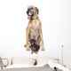 Great Dane And Dachshund Portrait Wall Decal