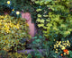 The Courtyard Garden, Fairfield Lodge, Dublin, Ireland Wall Mural