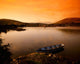Boat At Maam Cross, Co Galway, Ireland Wall Mural