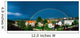 Rainbow Over Housing, Monkstown, Co Dublin, Ireland Wall Mural