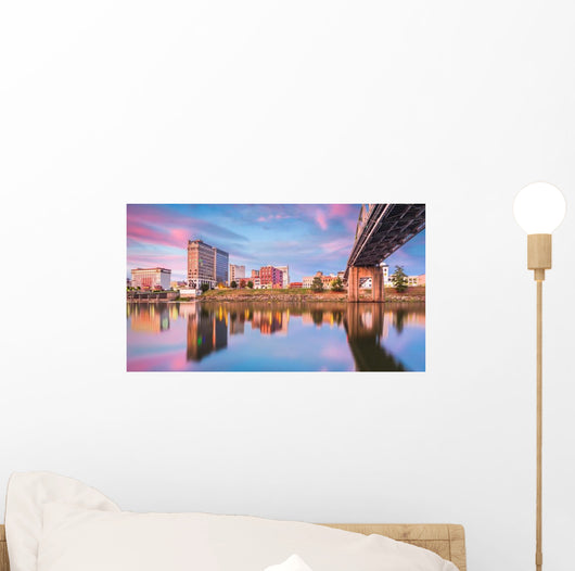Charleston West Virginia USA Water Wall Decal