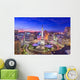 Indianapolis Indiana USA Monument Circle Twilight Wall Decal