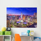 Indianapolis Indiana USA Monument Circle Twilight Wall Decal
