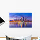 Louisville Kentucky USA Evening Skyline Wall Decal