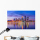 Louisville Kentucky USA Evening Skyline Wall Decal