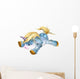 Blue Starry Unicorn Pony Wall Decal
