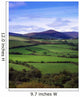 Fields From The Sugar Loaf Mountain, Co Wicklow, Ireland Wall Mural