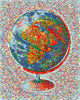 Flags mosaic world Wall Mural