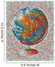 Flags mosaic world Wall Mural
