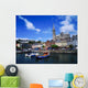 Cobh Cathedral & Harbour, Co Cork, Ireland Wall Mural