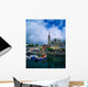 Cobh Cathedral & Harbour, Co Cork, Ireland Wall Mural
