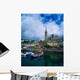 Cobh Cathedral & Harbour, Co Cork, Ireland Wall Mural