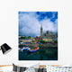 Cobh Cathedral & Harbour, Co Cork, Ireland Wall Mural