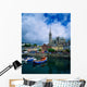 Cobh Cathedral & Harbour, Co Cork, Ireland Wall Mural