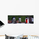 Georgian Doors, Fitzwilliam Square, Dublin, Ireland Wall Mural