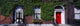 Georgian Doors, Fitzwilliam Square, Dublin, Ireland Wall Mural