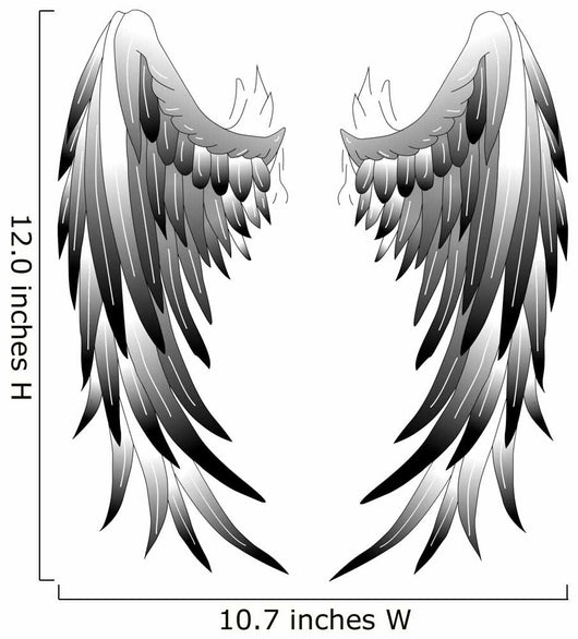 Angel Wings Angel Wings Wall Decal – Wallmonkeys