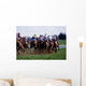 Horse Racing Wall Mural