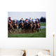 Horse Racing Wall Mural