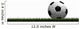 soccer ball Wall Decal