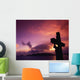Sculpture Of Crucifixion Wall Mural
