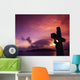 Sculpture Of Crucifixion Wall Mural
