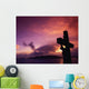 Sculpture Of Crucifixion Wall Mural