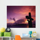 Sculpture Of Crucifixion Wall Mural
