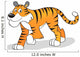 Cute tiger Wall Decal