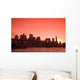 Lower Manhattan Skyline Viewed From Brooklyn Bridge Park Wall Mural