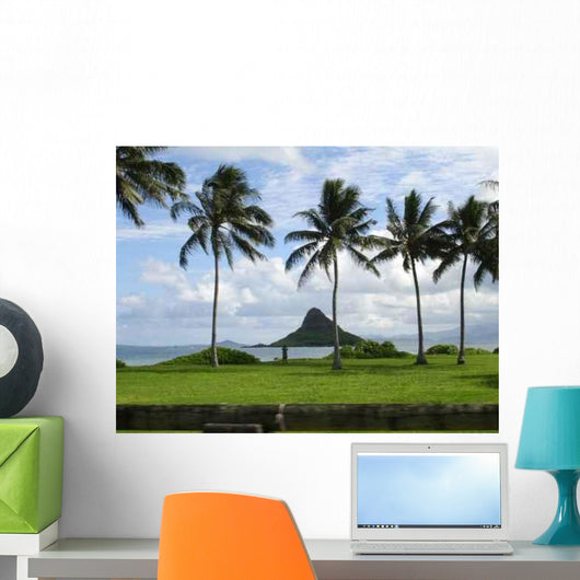 Chinaman's Hat Hawaii Wall Decal