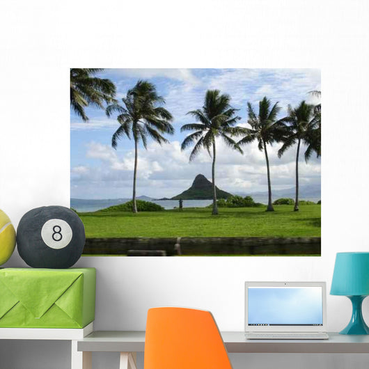 Chinaman's Hat Hawaii Wall Decal