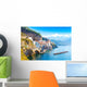 Morning Amalfi Cityscape Coast Wall Decal