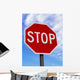 Stop Sign Wall Mural