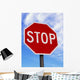 Stop Sign Wall Mural
