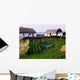 Traditional Cottages, Co Galway, Ireland Wall Mural