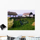 Traditional Cottages, Co Galway, Ireland Wall Mural