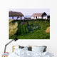 Traditional Cottages, Co Galway, Ireland Wall Mural