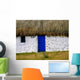Traditional Cottages, Co Galway, Ireland Wall Mural