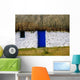 Traditional Cottages, Co Galway, Ireland Wall Mural