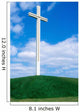 Cross Built For The Late Pope John Paul Ii Wall Mural