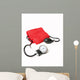 Blood Pressure Cuff and Gauge Wall Decal