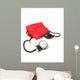Blood Pressure Cuff and Gauge Wall Decal