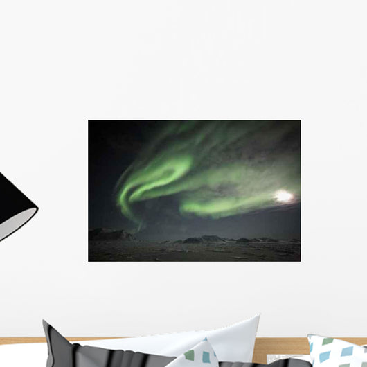 Northern Lights Wall Decal Design 4 Wallmonkeys