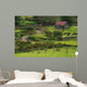 Traditional Cottages, Dan Oharas Cottage, Connemara Heritage Centre Wall Mural